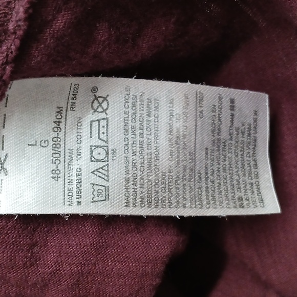 Gap Henley Long Sleeve Henley Shirt Size L - Picture 5 of 5